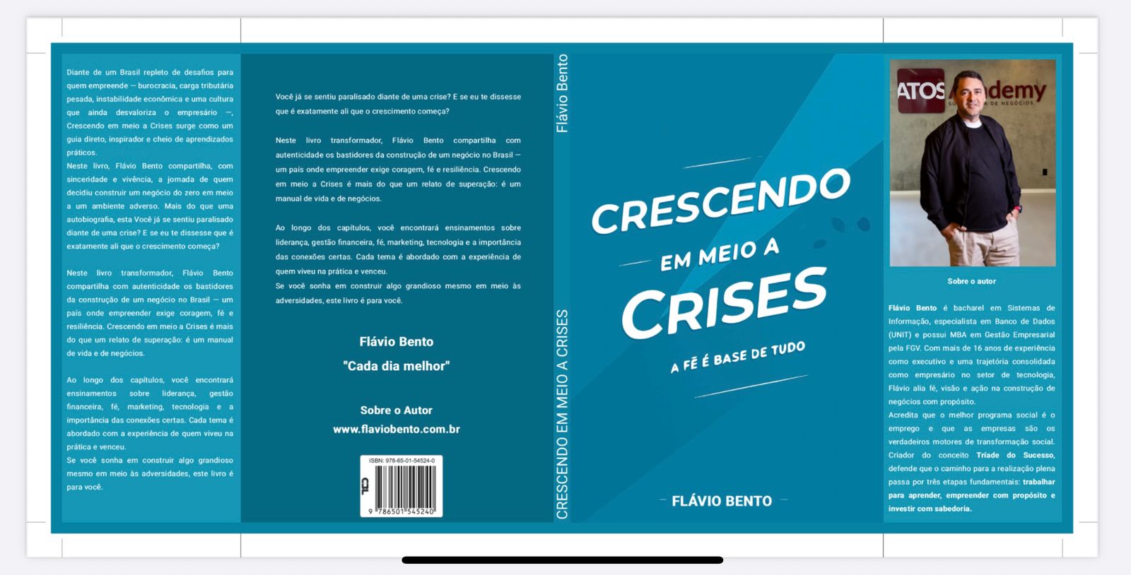 Capa do livro Crescendo em Meio a Crises